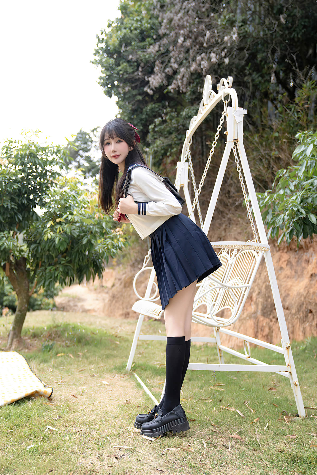 波巧酱jk制服黑丝绝对领域