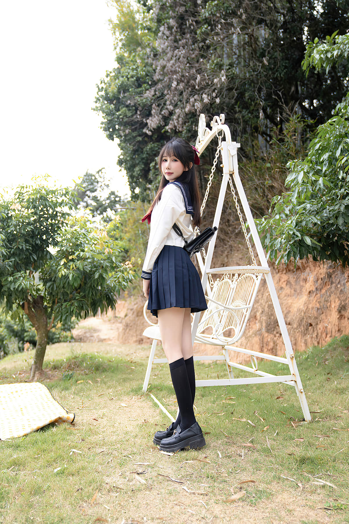 波巧酱jk制服黑丝绝对领域