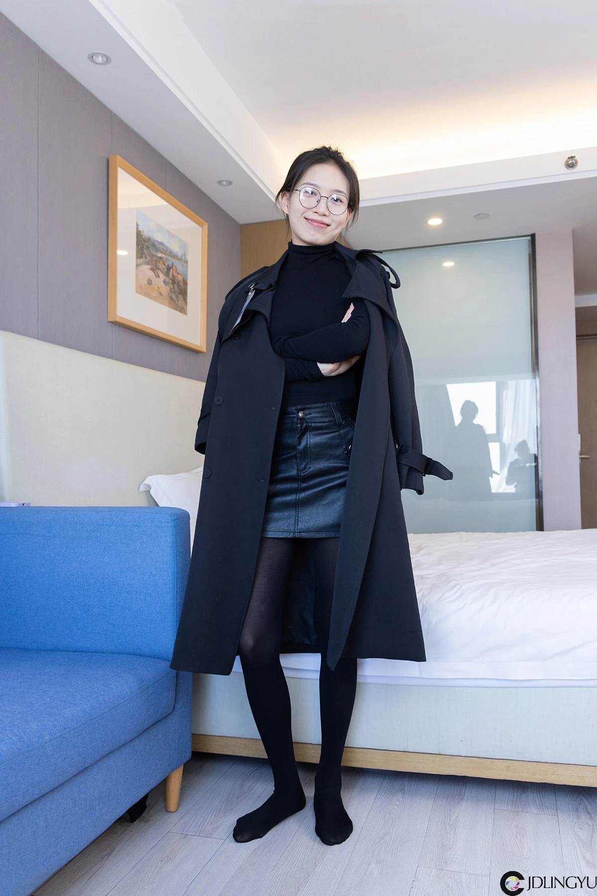 [bobosocks袜啵啵] no.365 芝士-短靴、平底鞋、厚黑丝、厚灰丝