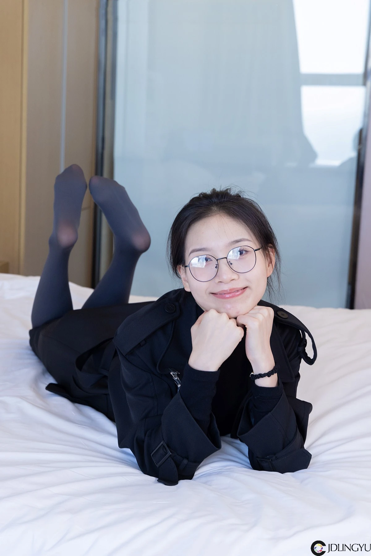 [bobosocks袜啵啵] no.365 芝士-短靴、平底鞋、厚黑丝、厚灰丝