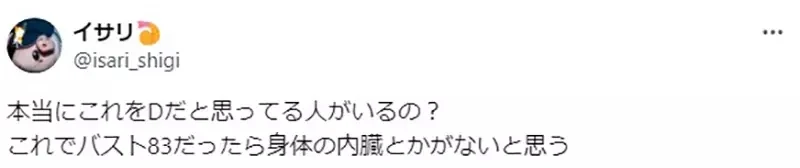 《二次元插画的罩杯问题》这种尺寸竟然说只有D罩杯？男人都容易有这种误会吗？