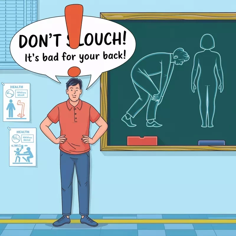 骨科医生的建议《驼背造成的8大影响》请大家随时注意自己的姿势喔