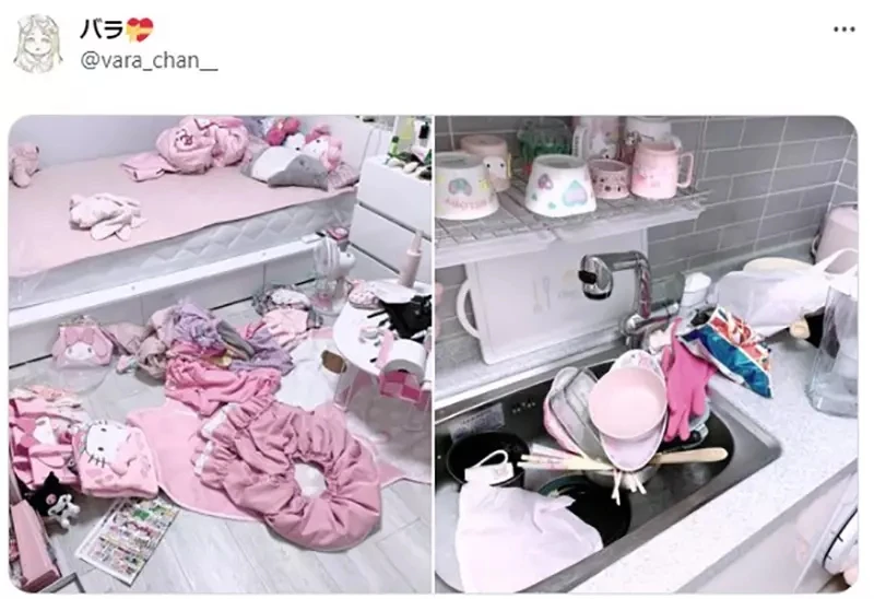 《房间脏乱的女生很性感》日本网友发表特殊癖好 女性网友都来分享自己的骯脏房间了