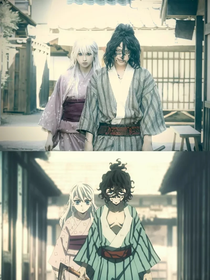 《Cosplay照与原作放在一起展示》这不是Cos啊~这是本人