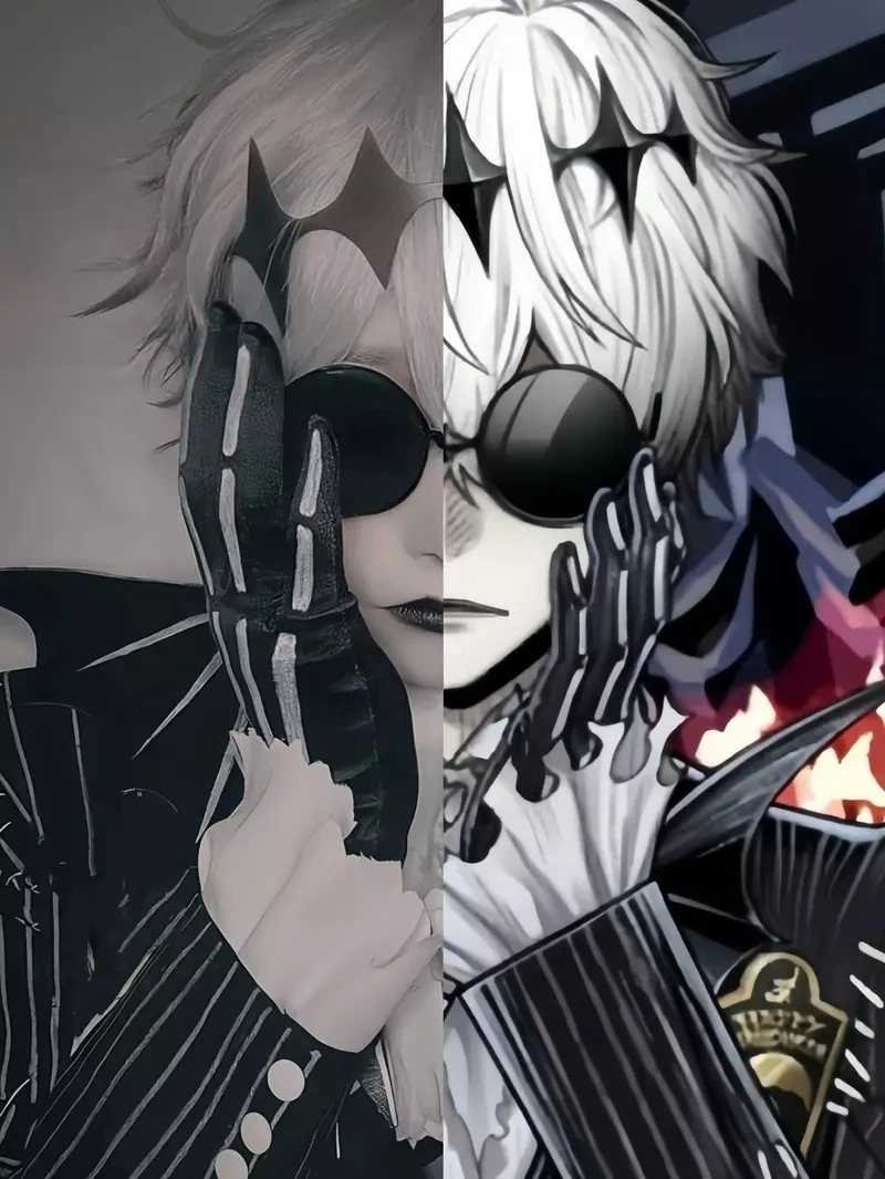 《Cosplay照与原作放在一起展示》这不是Cos啊~这是本人