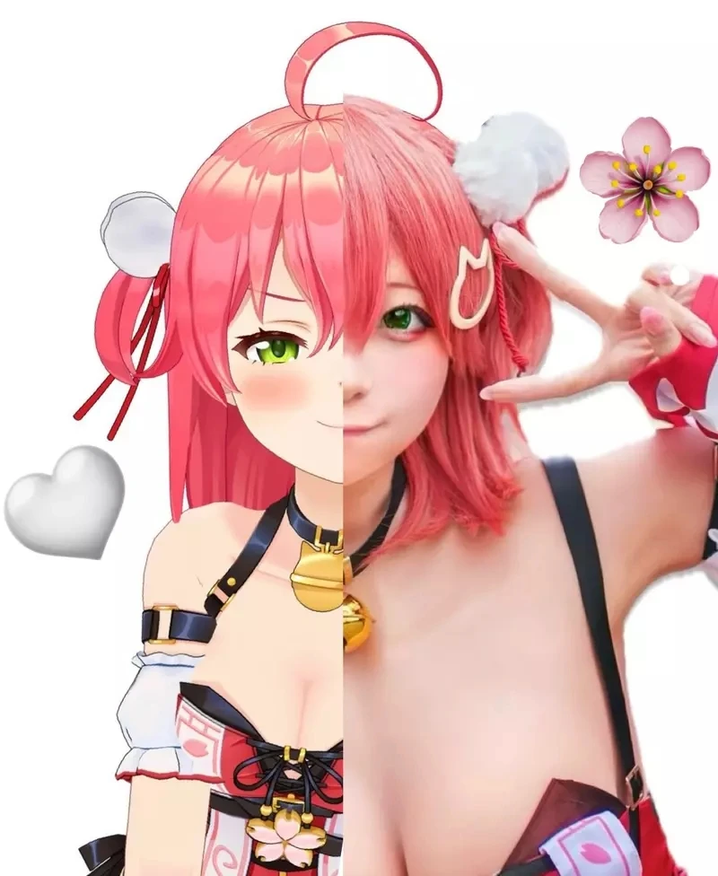 《Cosplay照与原作放在一起展示》这不是Cos啊~这是本人