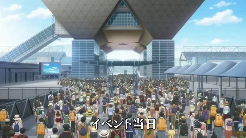 《Comiket新手常有的误会》会场不是在倒三角锥的里面 第一次参加可别走错了