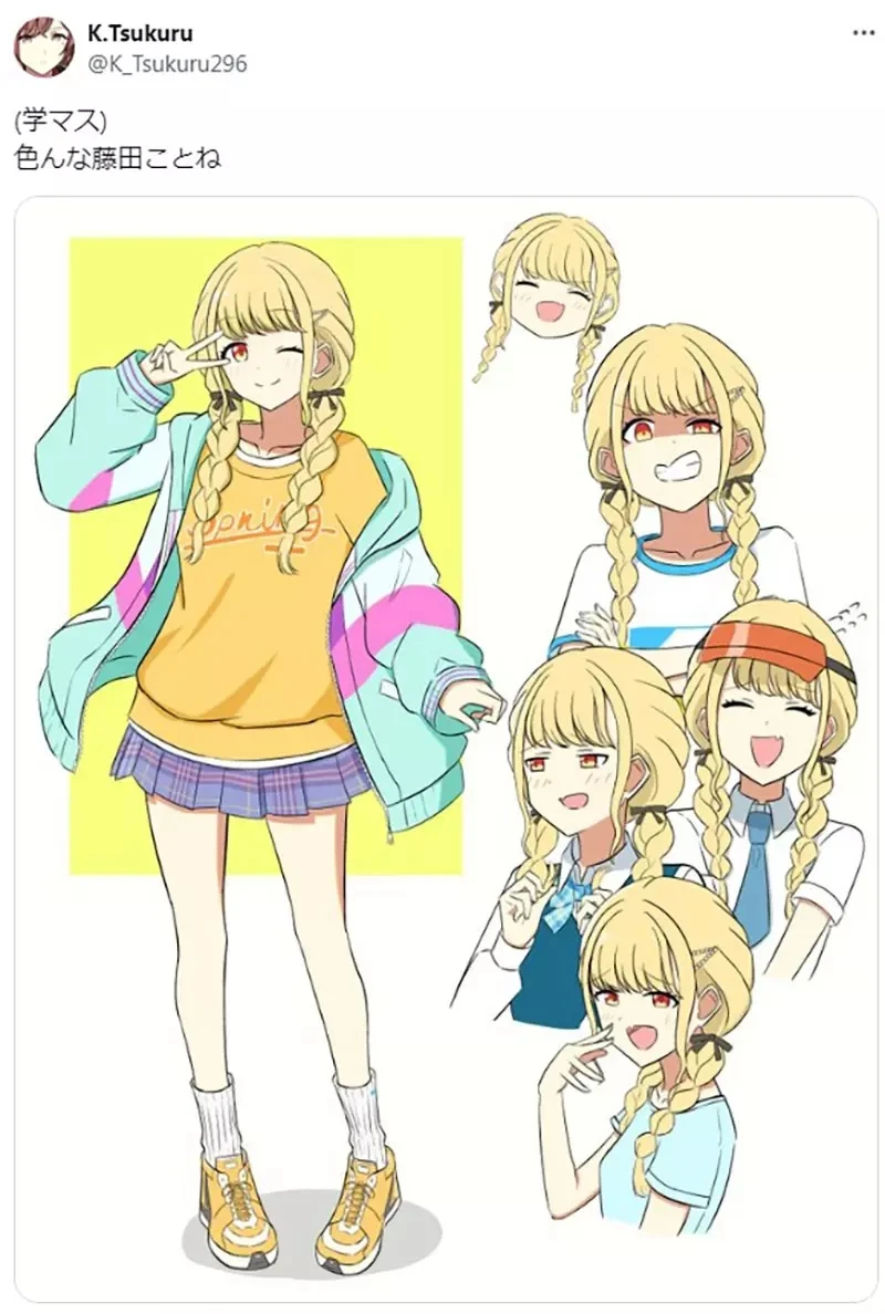 《分享画作被网友说用色很奇怪》为什么人物嘴巴要涂成绿色?他去看眼科才惊觉自己辨色异常