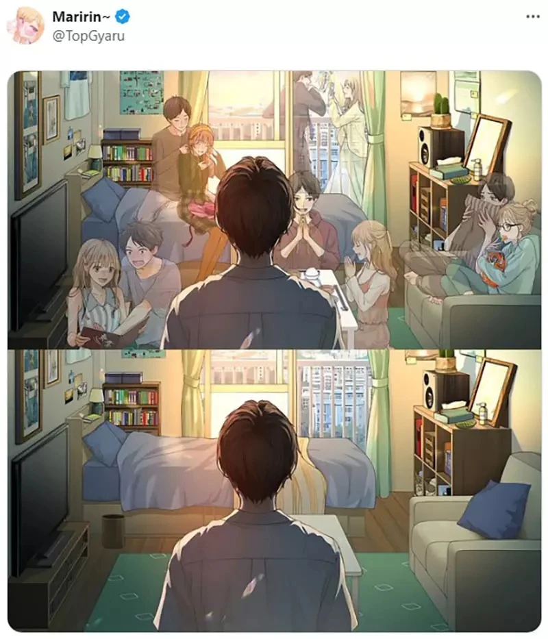 《引发议论的插画》这套图想要表达什么意思？每位网友都有不同的解释