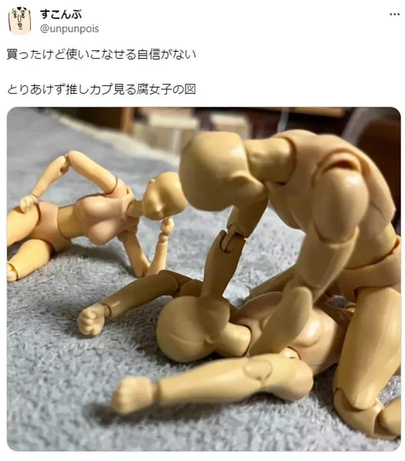 《欣赏CP的腐女》大大方方看着两个人办事 这个构图被网友称赞太神了