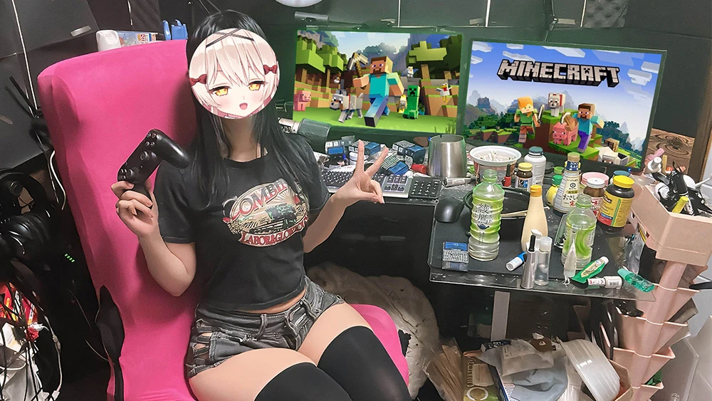 压力裤新妙用《美女变身肉大腿前后图》，真人莱莎蜜大腿诞生！