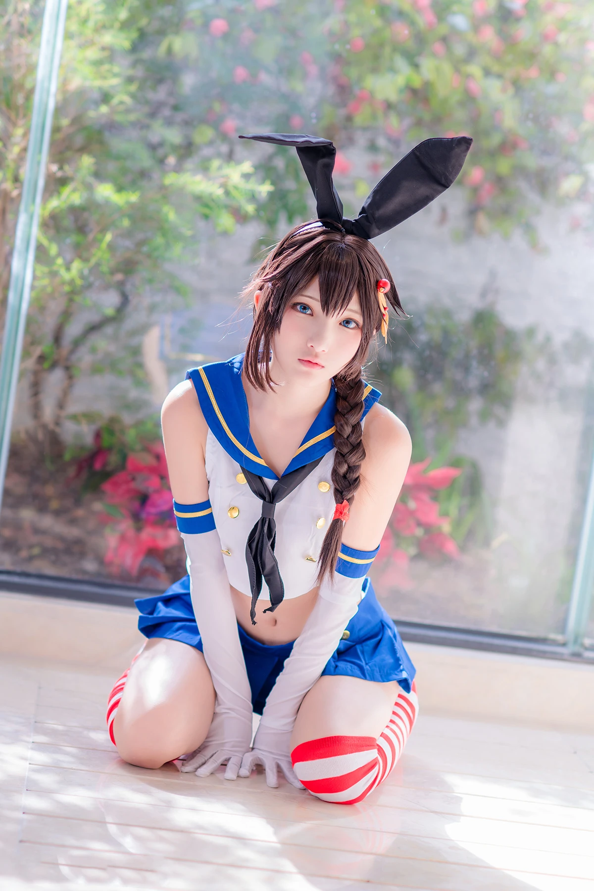 Fantasy Factory-小丁Cosplay写真 JK制服 岛风 外拍