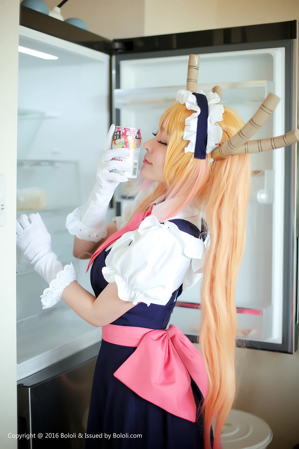 [BoLoli波萝社] 2017.04.25 BOL047 小林家的龙女仆 夏美酱 柳侑绮Sevenbaby