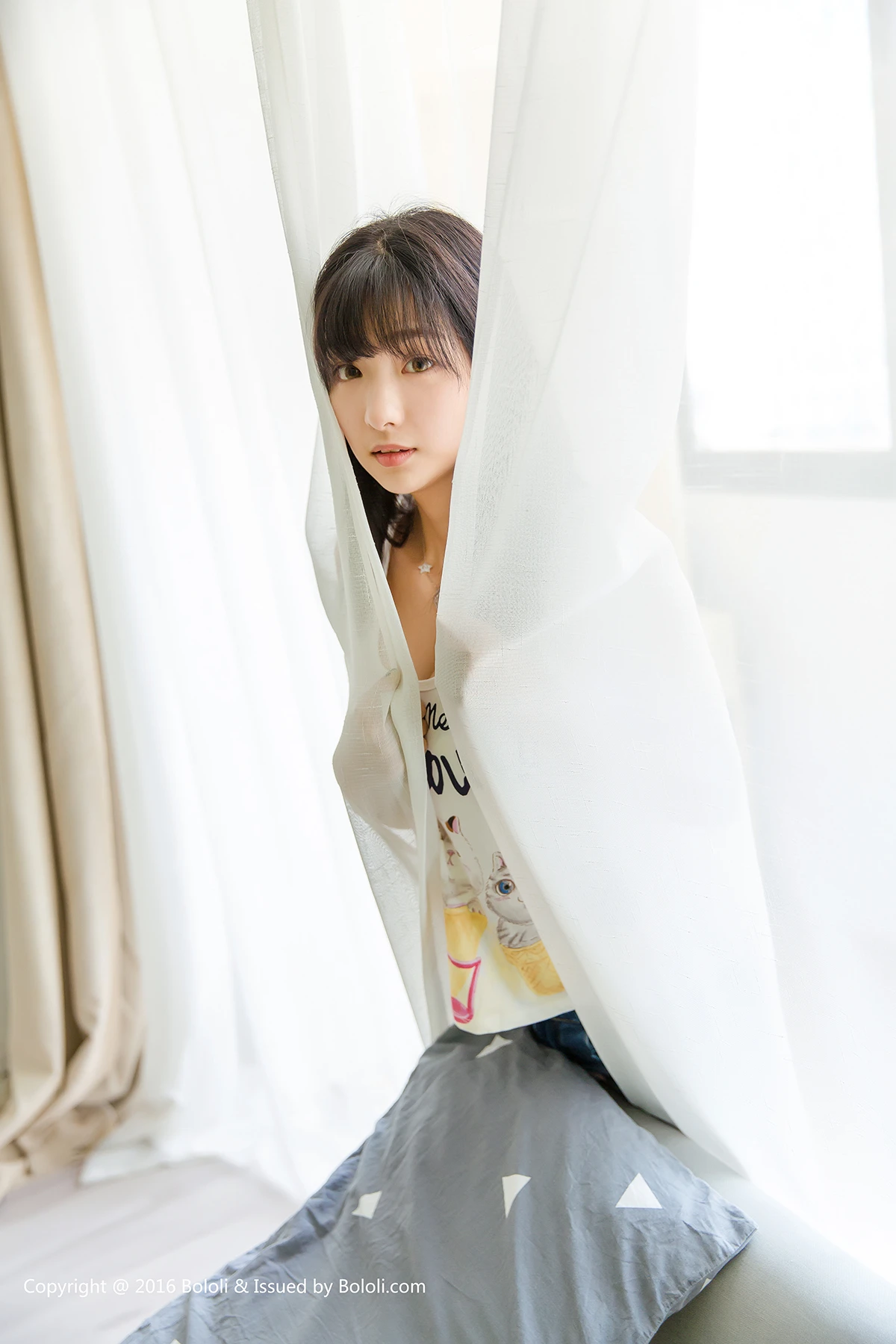 [日系偶像女团KIMOE] 激萌文化 2016.07.23 KIM001 遐想少女-球球(周闻)