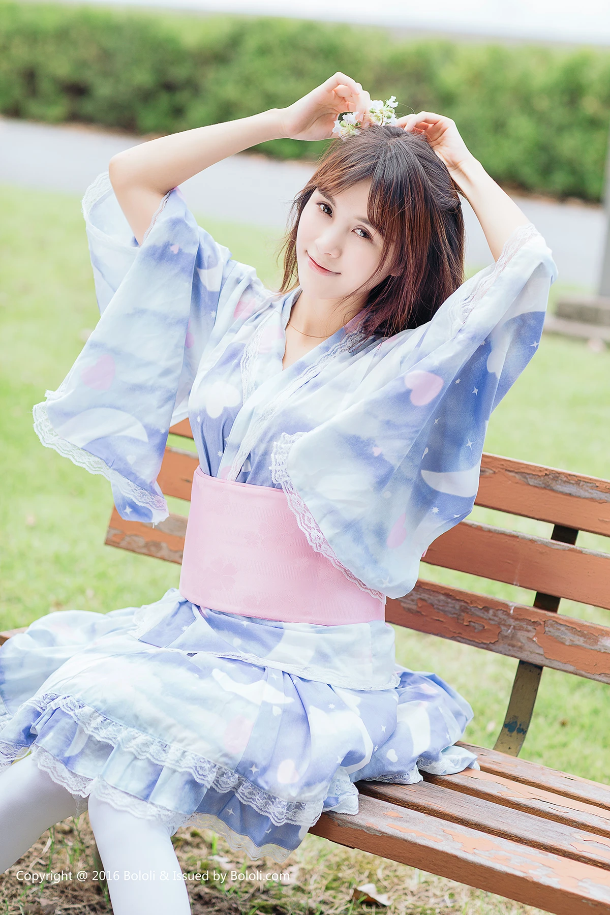 [日系偶像女团KIMOE] 激萌文化 2016.10.25 KIM007 夏日浴衣 – 夏美酱