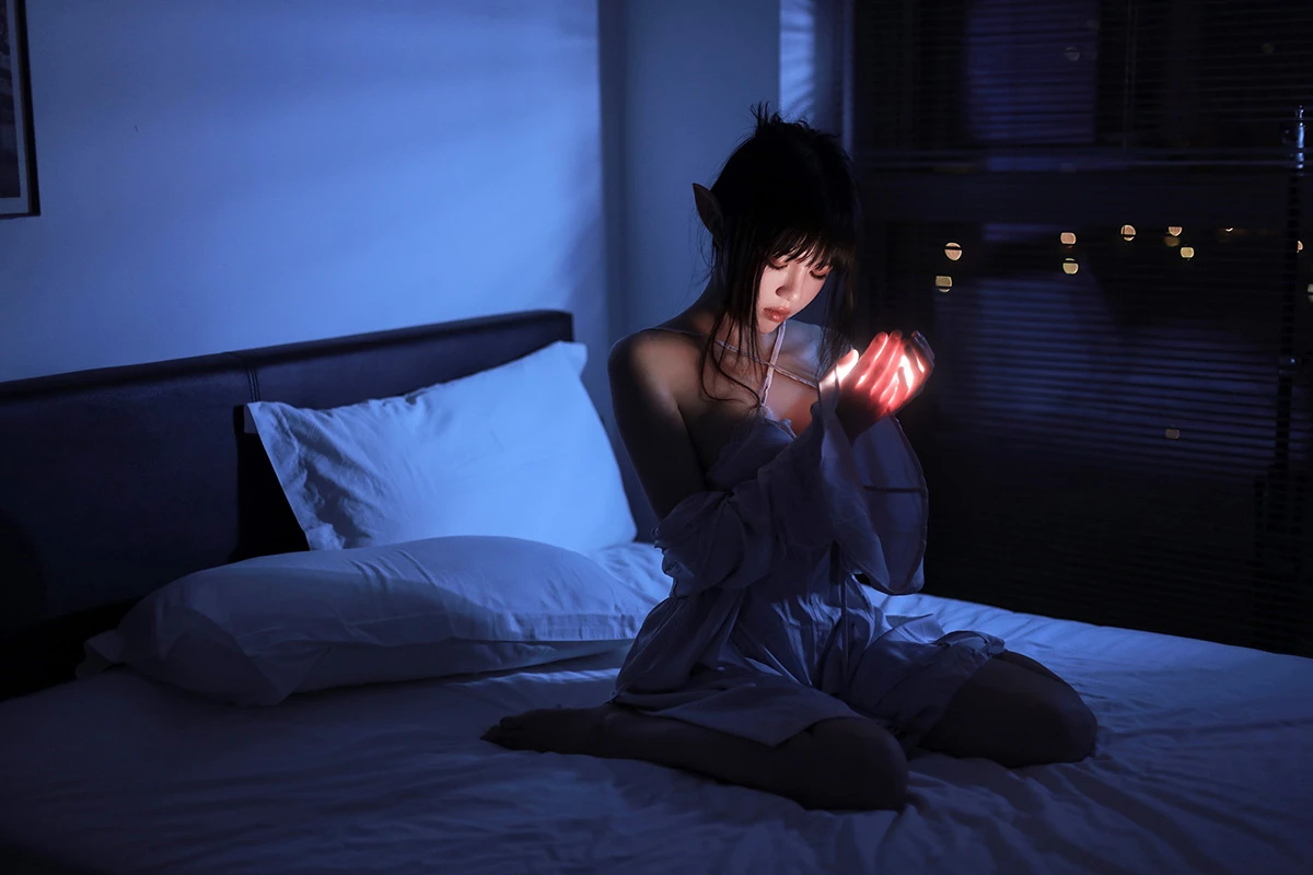 [桜桃喵]《城市中的精灵》盏月