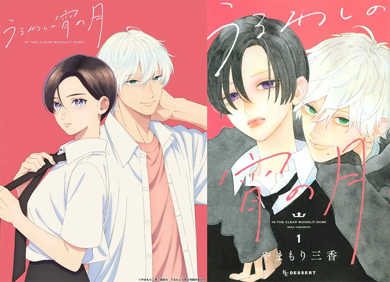 王子♂×王子♀的校园恋爱《皎洁深宵之月》动画2026年1月登场