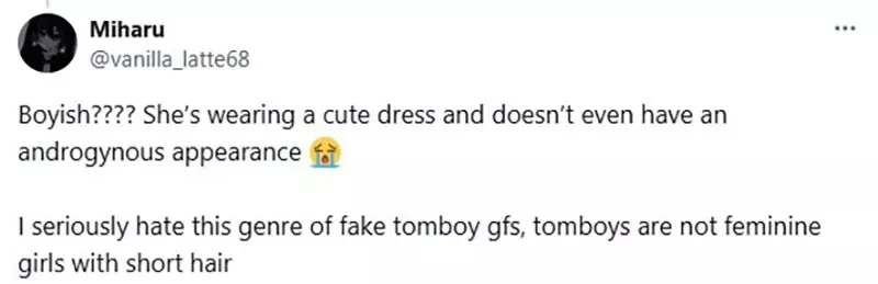 《我的男孩子气女友实在太可爱了》这真的能够称为男孩子气吗?欧美网友吐槽不就只是剪短发