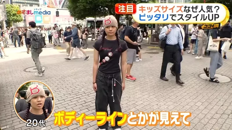 《日本女性爱穿童装》儿童尺寸优点多 便宜、鲜艳又能够凸显身体曲线