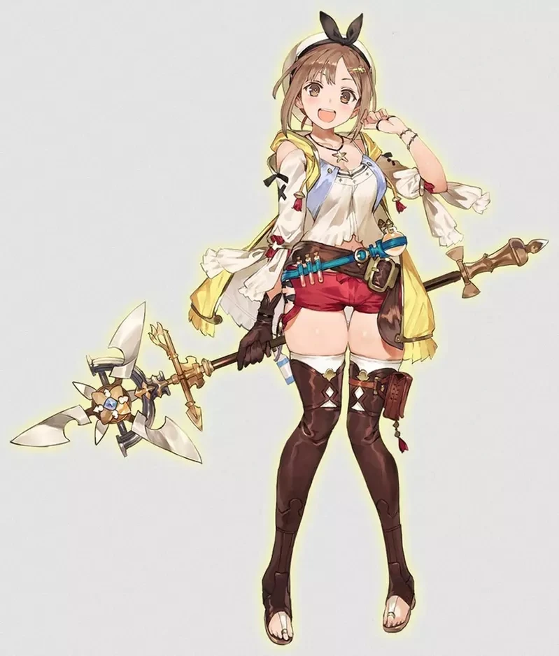 《莱莎的炼金工房》角色扮演「あゆの」被网友誉为拥有奇迹般体型的COSER