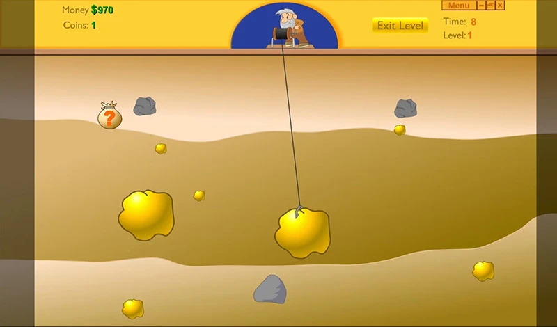 怀旧网页游戏《黄金矿工:经典版》将登Steam,Demo试玩版释出