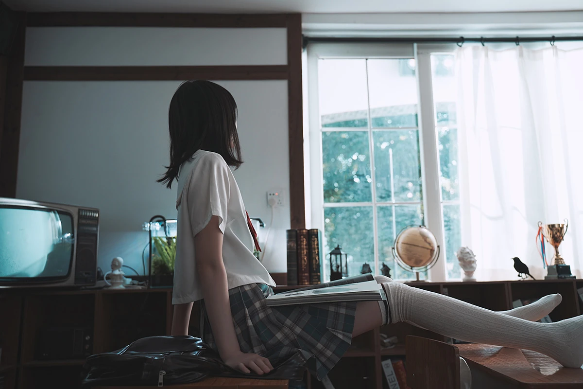 [桜桃喵] 教室死库水