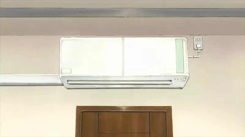 《宅宅展现纯爱的方式》看到K-ON的小唯不喜欢吹冷气 他决定自己再也不吹了