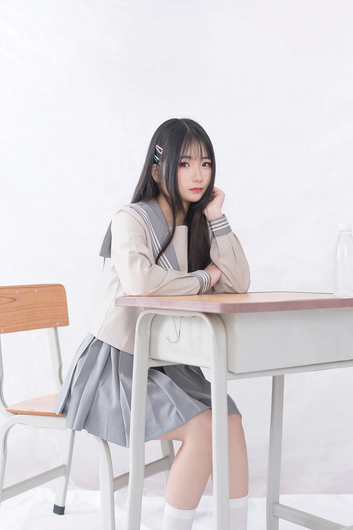 [轻兰映画] Grand.008 美代Miyo 日系水手服学妹