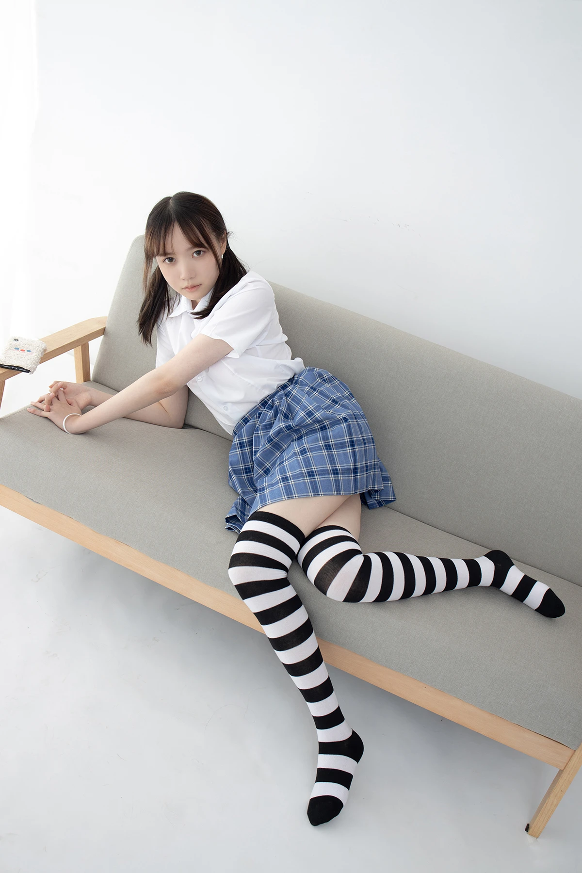 [森萝财团] JKFUN-043 Aika 百圆定制1-4 黑白高筒