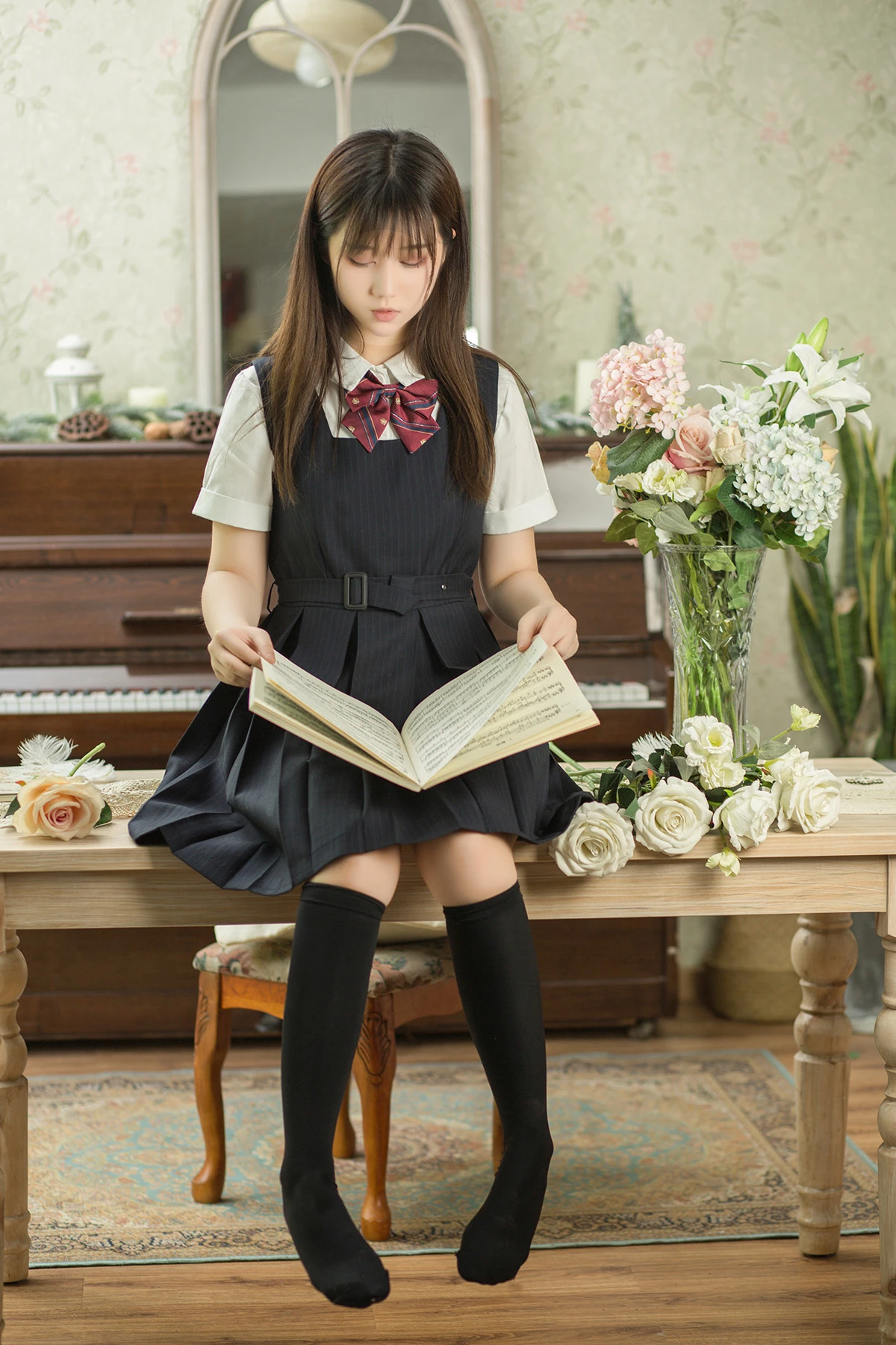 [喵糖映画] VOL.004 镜酱 文静学妹