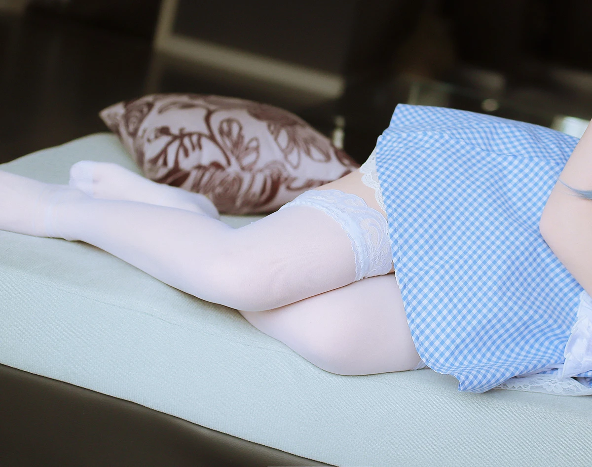 [喵糖映画] VOL.122 日奈娇 蓝色女仆