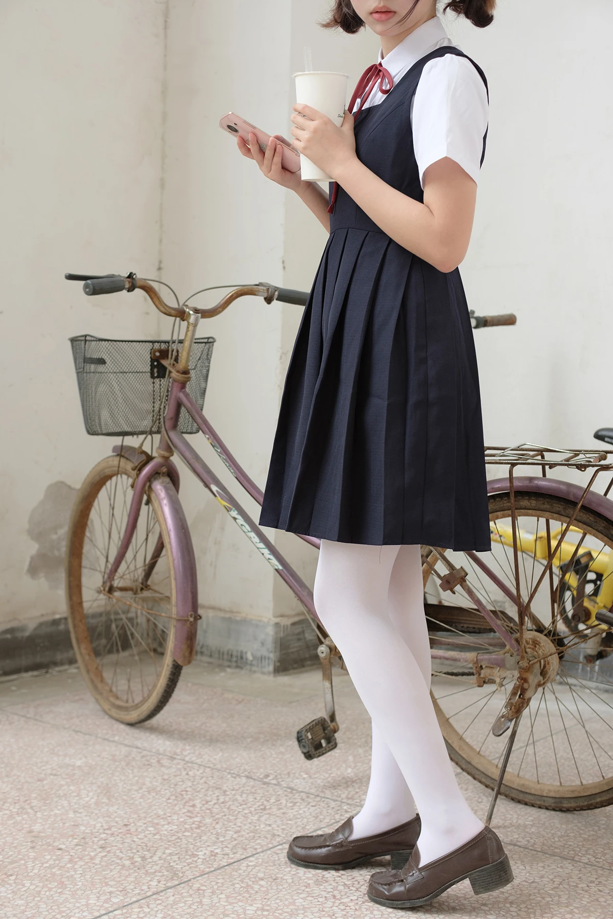 [森萝财团] X-027 教室JK白丝