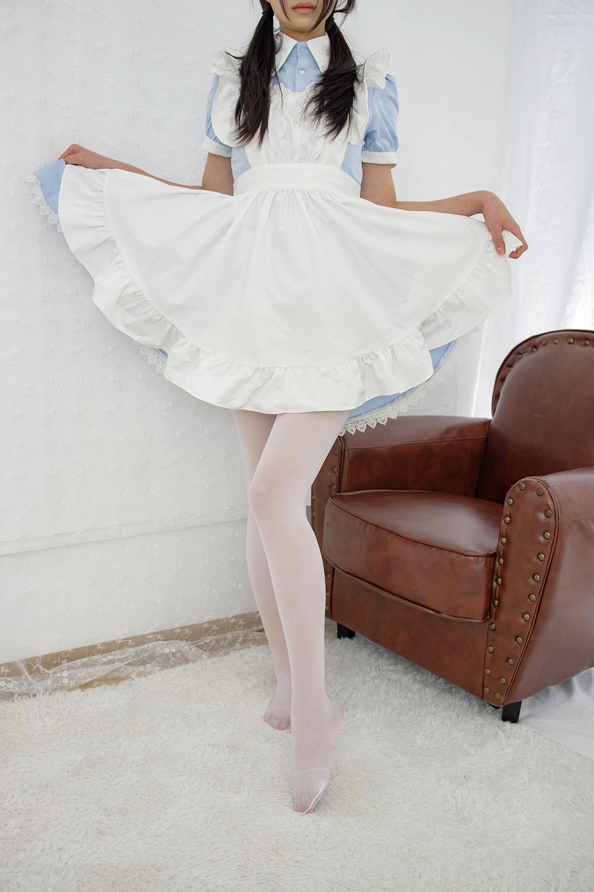 [森萝财团] 有料016 吸吸 白丝小女仆