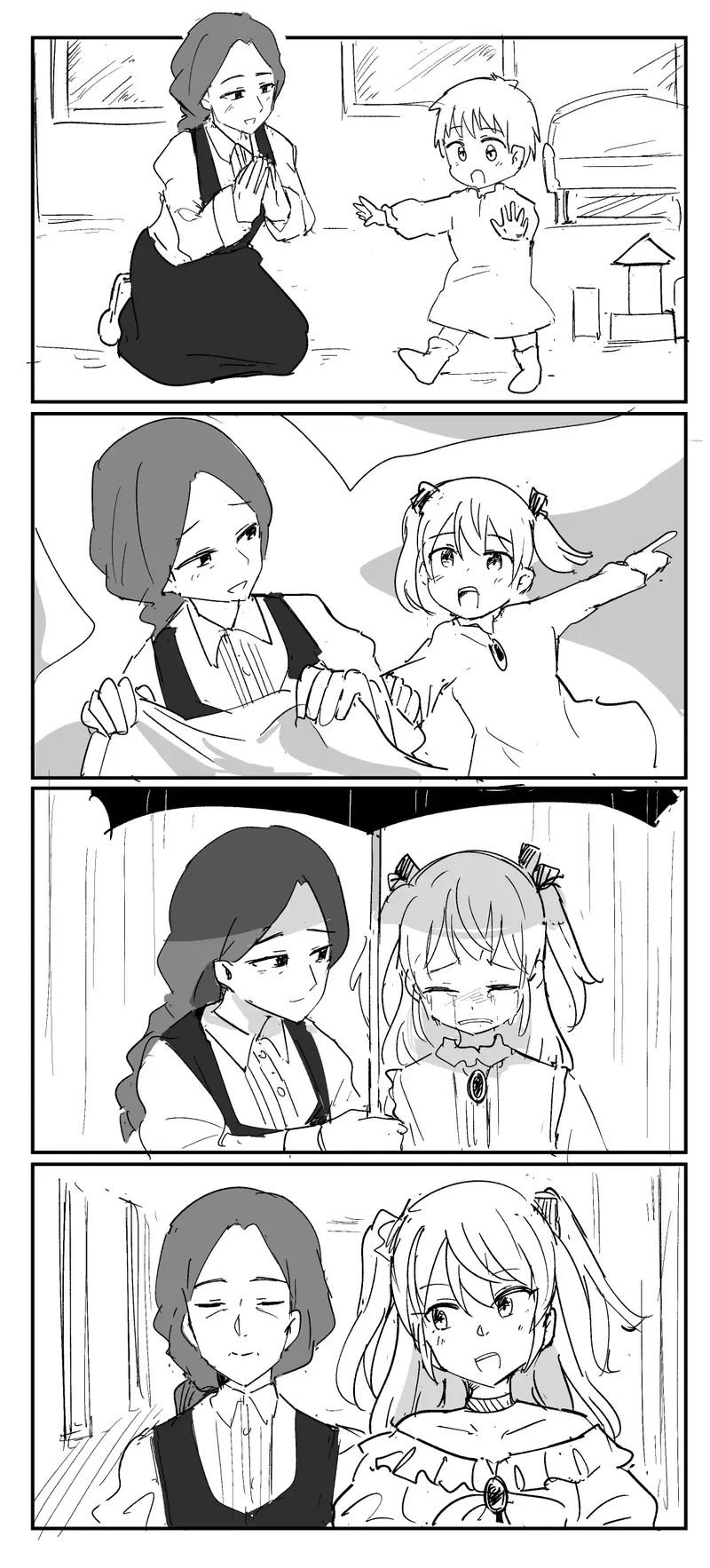 《公主与侍女的离别》动漫作品主要走这两条路线 不是结婚就是死别？