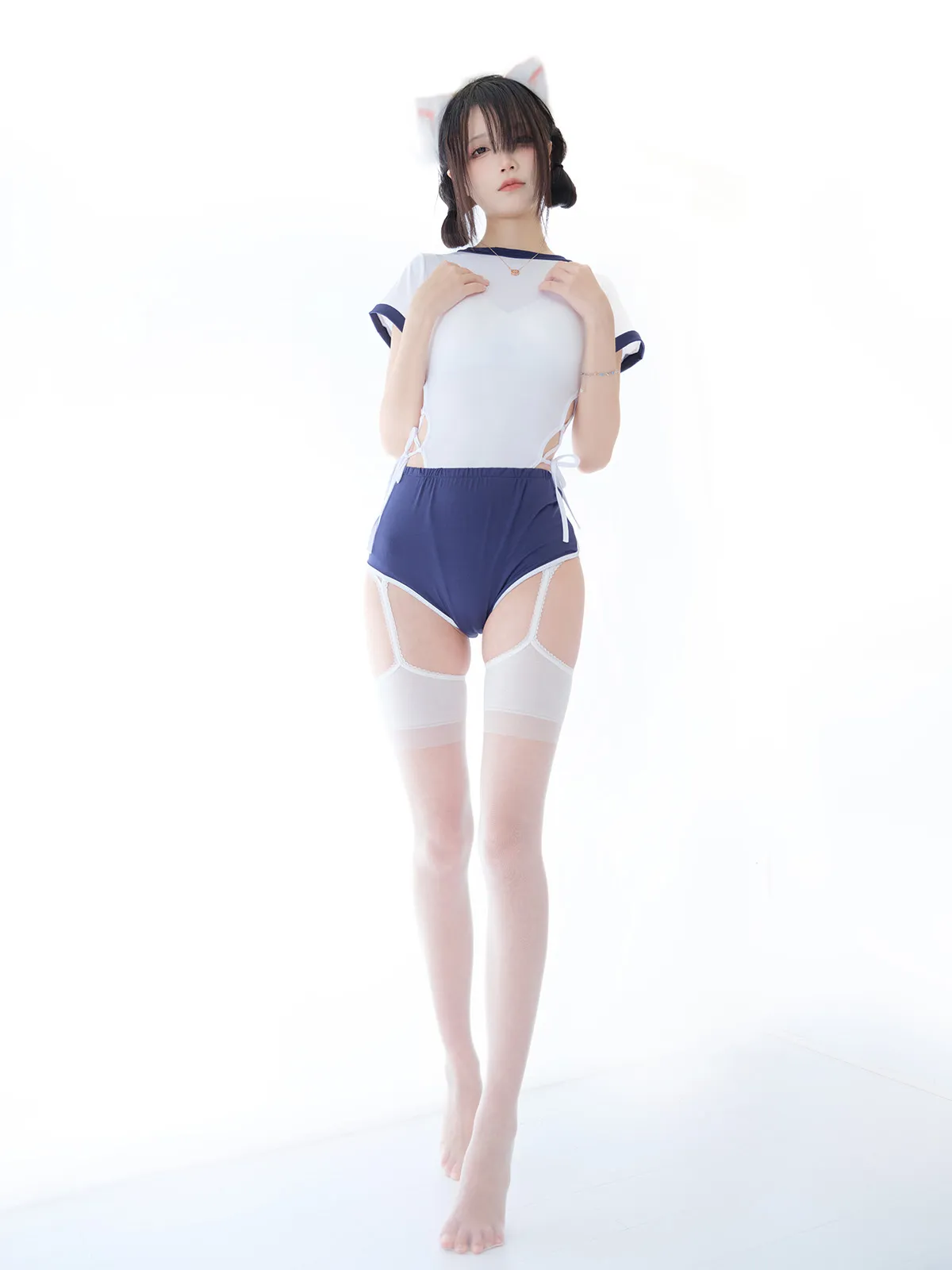 [五更百鬼] 舰长 体操服 猫耳