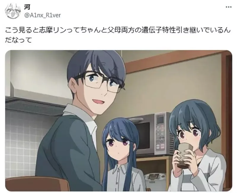 《动漫人物的遗传特征》只有母亲基因会影响小孩吗?日本网友举出各种正反案例