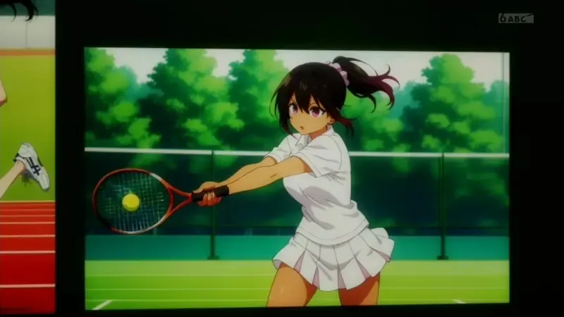 《AI作画崩坏》动画人物的手跟网球拍融合了 网友质疑这么明显出错也能播?