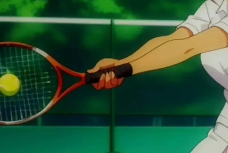《AI作画崩坏》动画人物的手跟网球拍融合了 网友质疑这么明显出错也能播?
