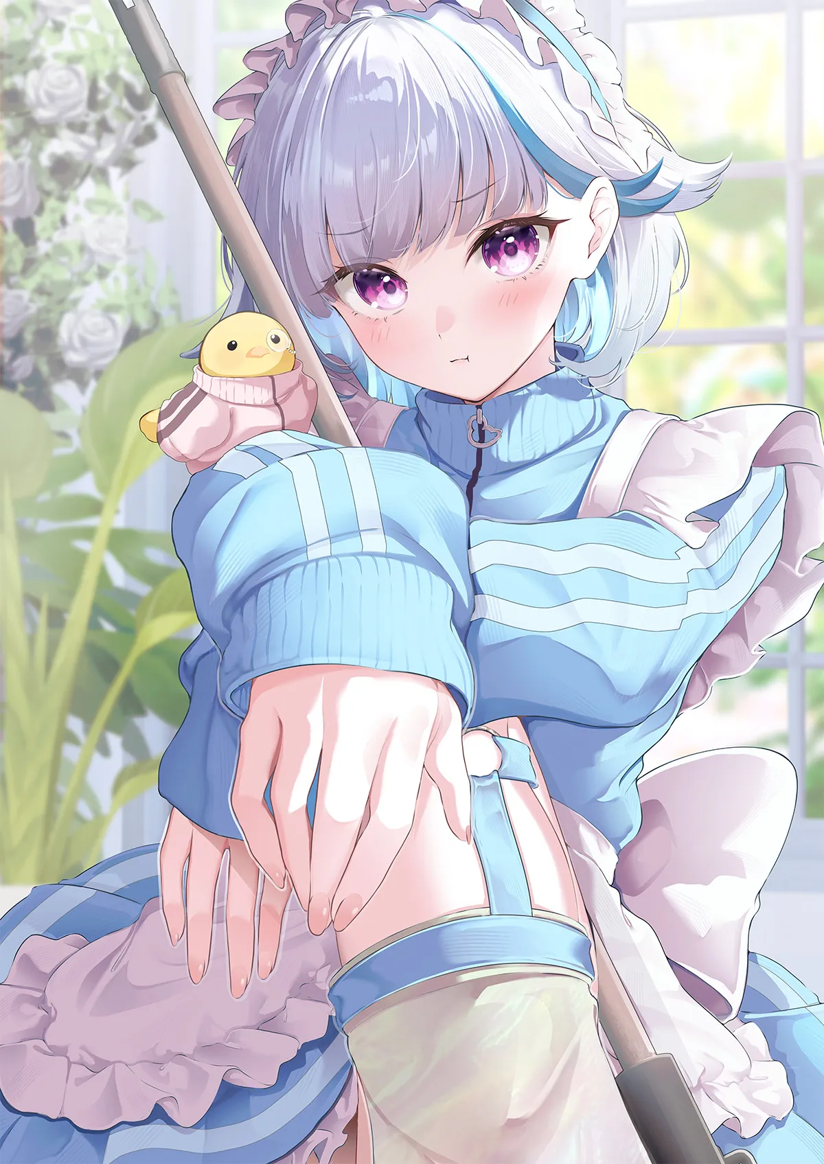 [Pixiv精选]休闲又可爱♡运动女仆装插画特辑