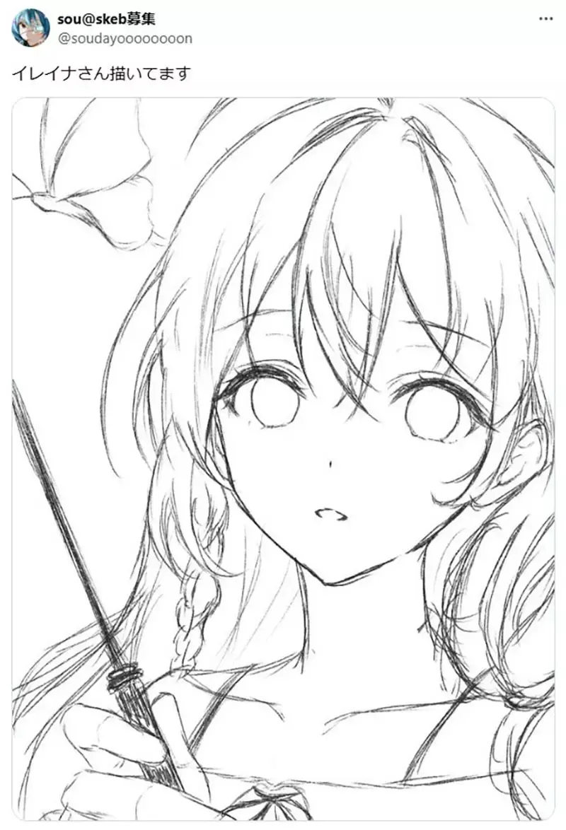 《神绘师的技法》眼睛上面的这条线是什么?网友替他解惑之后立刻学起来