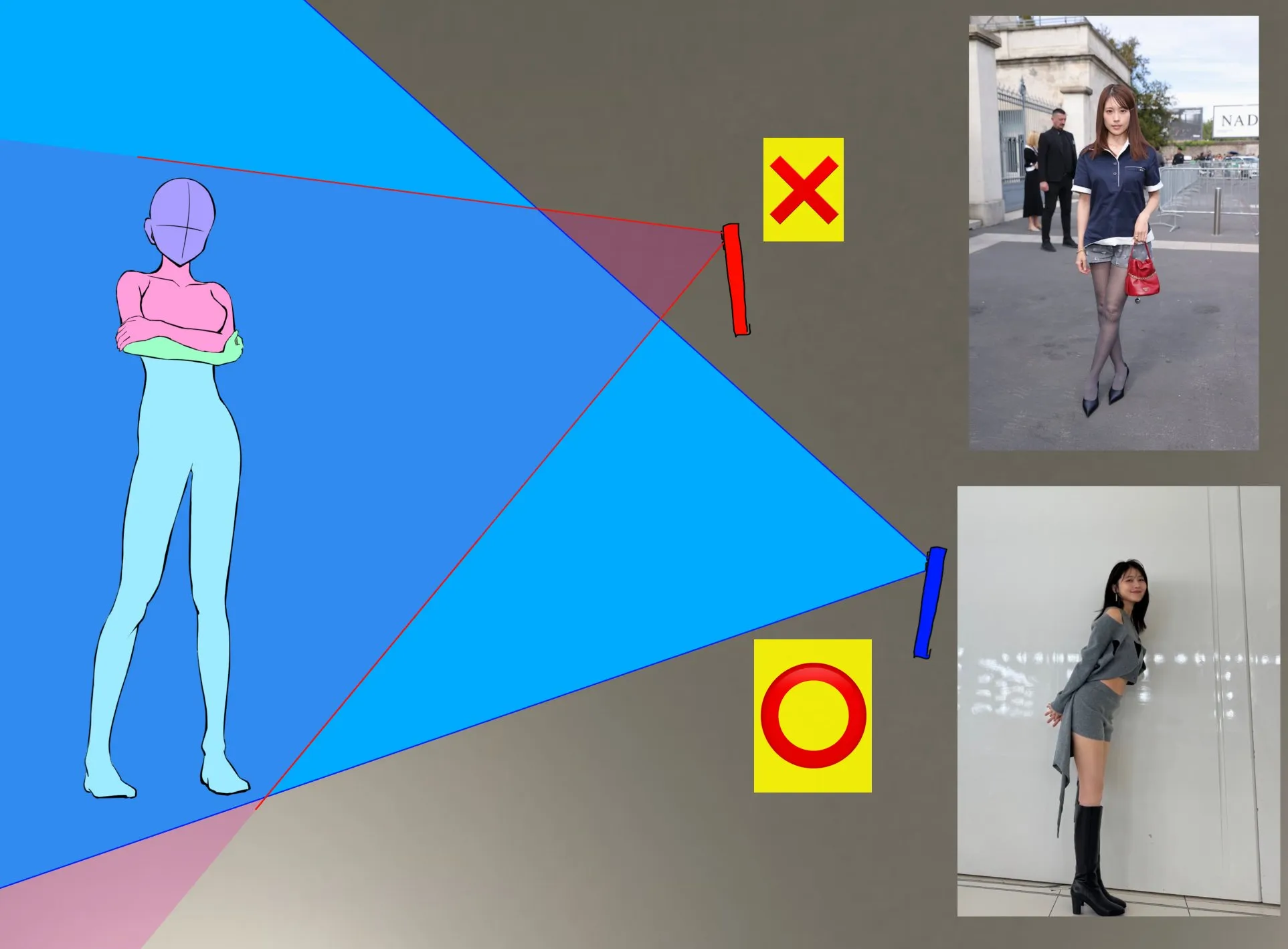 以有村架纯为例《男性与女性友人拍照差异》，简单说明视角差异！