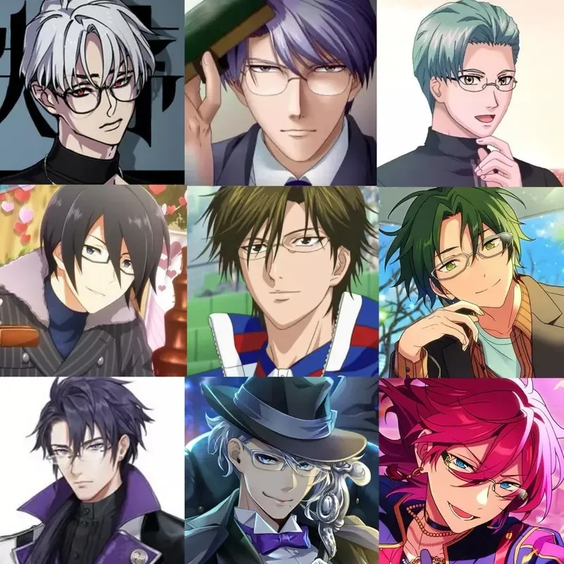 《动漫眼镜男》日本网友将他们分成4大类 最令人感动的是精神层面的眼镜?