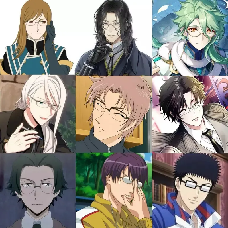 《动漫眼镜男》日本网友将他们分成4大类 最令人感动的是精神层面的眼镜?