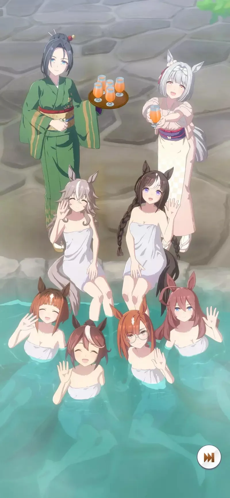 《赛马娘新角色：温泉旅馆老板娘》网友修图让她变年轻 引爆熟女控们的强烈反弹了