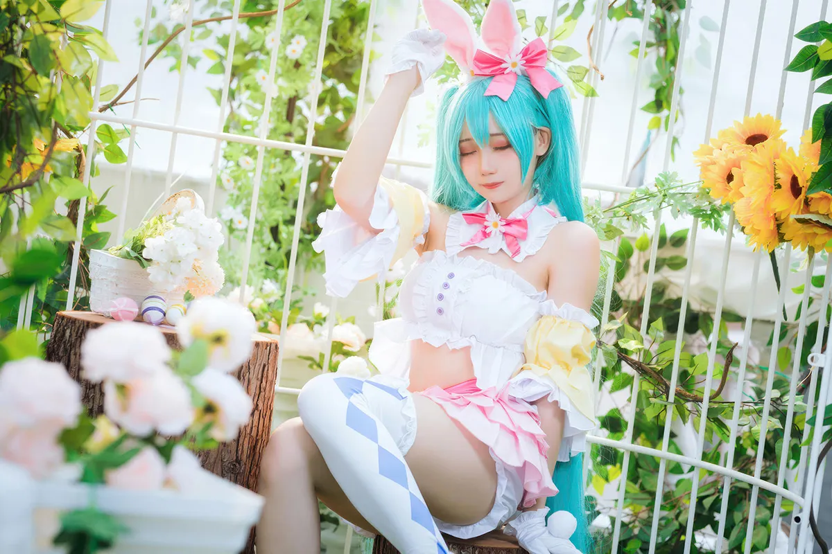 [焖焖碳] 初音未来 复活节兔子