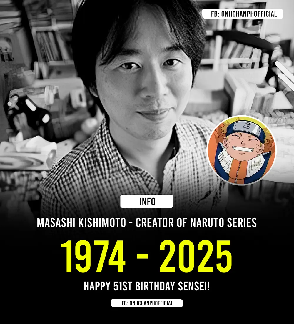 网误认《火影忍者》原作岸本齐史过世?外媒使用黑白图上年份风格太像讣闻…