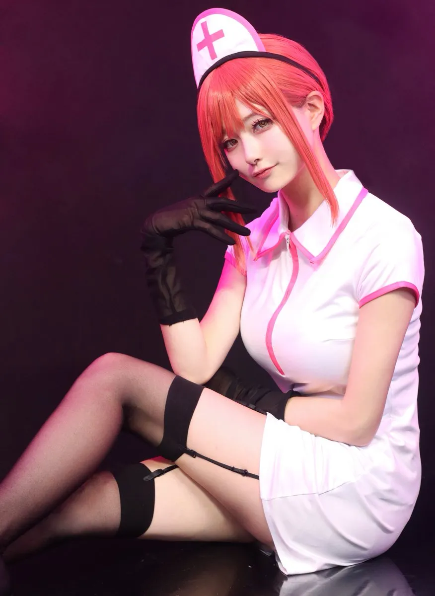 Coser久堂あまね扮《链锯人》真纪真高还原度被误认是A片作品 逗趣回 : 原来大家都看这种的!