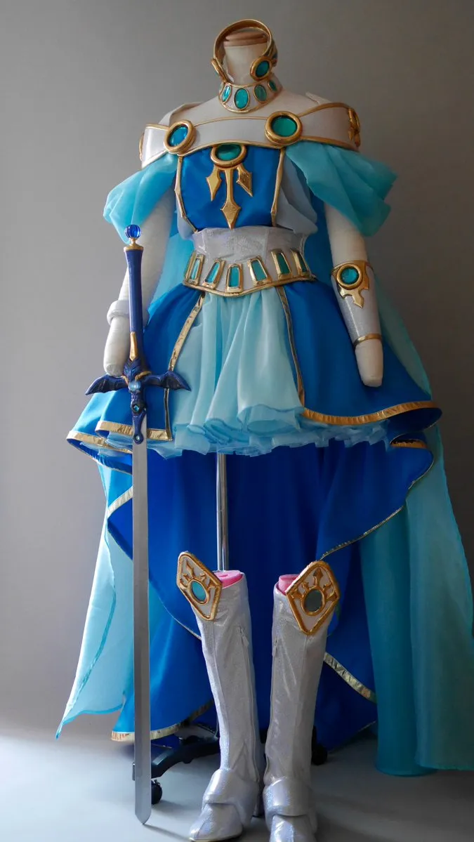 Cosplay服装制作达人打造《魔法骑士雷阿斯》战斗装扮 网友赞 : 回忆跟质感都满分!