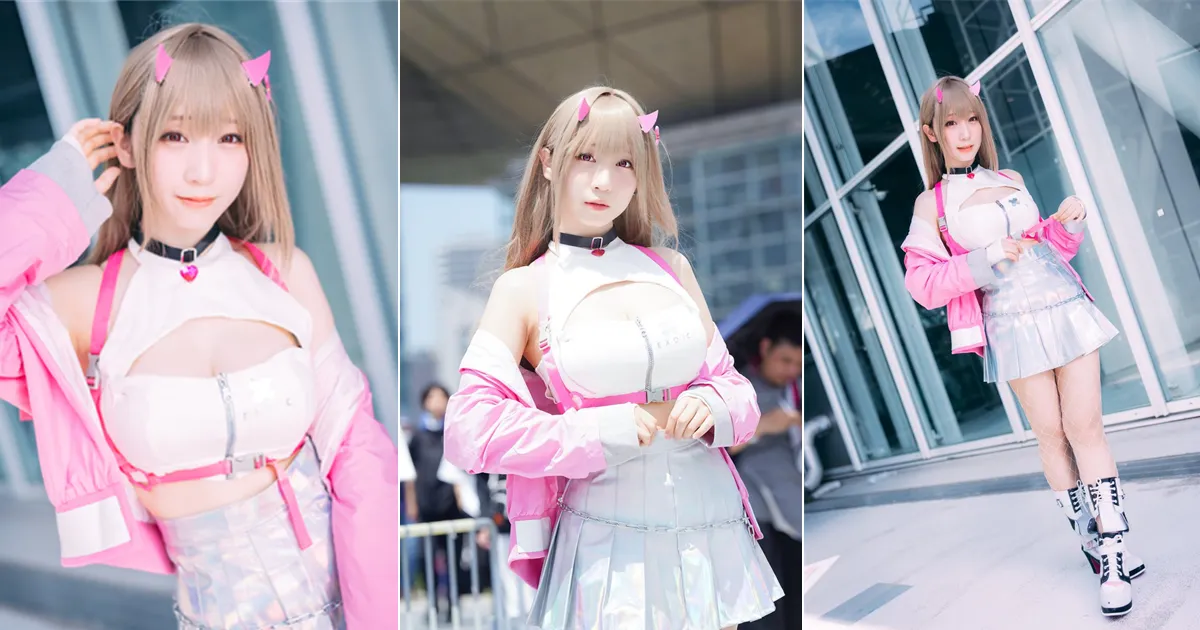 氪金也抽不到的C104限定!伊织萌cos《胜利女神:妮姬》角色“毒蛇”展现小恶魔姿态