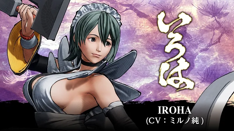 Coserかがみ。もち扮《侍魂》仙鹤女仆伊吕波 傲人身材搭配无辜眼神超吸睛